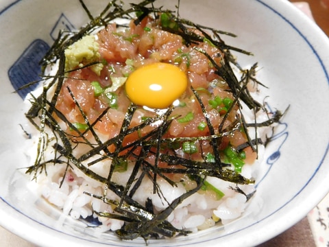 山かけねぎとろ丼